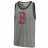 Boston Red Sox Distressed Team Tank Top - Ash,baseball caps,new era cap wholesale,wholesale hats
